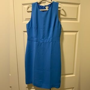 Blue J. Crew Sheath Dress